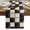Black, variant on Beige Black Animal Printed Table Runner Modern Fur Checkered Tablerunners 13 x 36 Inch, Table Decorations Tabletop Scarf for Summer Gathering Holiday Farmhouse Kitchen Dining Decor