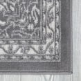 thumbnail image 7 of Ottomanson Diagona Traditional Medallion 7x10 Area Rug, 6'7" x 9'3", Gray/Ivory, 7 of 7