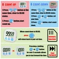 thumbnail image 6 of 4 Pieces Digital Kitchen Timer,Magnetic Timers On/Off Switch Minute Second Count up Countdown Big LCD Display Loud Alarm for Exercise,Cook,Baking,Teacher,Kids, 6 of 7