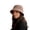 Brown, variant on Unisex Winter Fall Leopard Print Caps Captain Fashion Sailor Painter Adjustable Cabbie Beret Hats