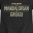 thumbnail image 3 of Star Wars - The Mandalorian and Grogu Logo Fitted Short Sleeve Graphic T-Shirt, 3 of 5