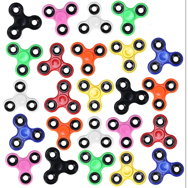 Fidget Spinners Iconikal, paquete de 24 colores aleatorios