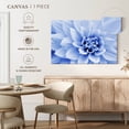 thumbnail image 5 of Elephant Stock Pastel Blue Dahlia Wall Art - Horizontal Canvas Wall Art - Living Room Wall Decor - Floral And Botanical Canvas - Blue And White Decor - 36" x 24", 5 of 8