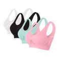 thumbnail image 2 of Women Bras Seamless Sports Bra Wirefree Yoga Bra With Removable Pads Wireless Bras for Women Multicolor4 S, 2 of 7