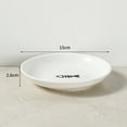 thumbnail image 2 of Ceramic Pet Feed Bowl Simple Fish Bone Pattern Cat Food Bowl Puppy Water Bowl, 2 of 4