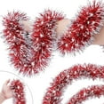 thumbnail image 6 of PRETXORVE Christmas Decorations, Christmas Wreath Metal Twisted Decoration Shiny Christmas Tree Hanging Wreath Decoration Stair Railing Balcony indoor and Outdoor Decoration, 6 of 6
