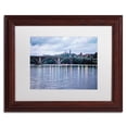 thumbnail image 2 of Trademark Fine Art "Georgetown-Key Bridge" Canvas Art by Gregory O'Hanlon, White Matte, Wood Frame, 2 of 4
