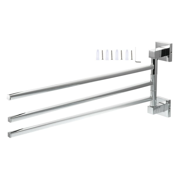 Toallero Para Ahorrar Espacio, Toallero De Baño, Toallero Giratorio De 180 Grados, Toallero Montado En La Pared, Toallero Para El Hogar, Organizador Minnieouse HA026602-03