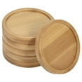 thumbnail image 4 of PAMINGONO 6Pcs Simple Bamboo Drip Trays for Flower Pots 9in Inner Diameter, 4 of 8