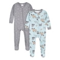 thumbnail image 3 of Pijamas y enteritos Gerber para bebé niño, paquete de 4, 18 meses, 3 of 6