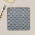 thumbnail image 5 of Xecvkr Honeycomb Insulation Pad Silicone Heat Resistant Trivet Kitchen Table Protection Mat Household Pot Pan Holder Countertop Surface Cooking Accessories 1 Pack, 5 of 5