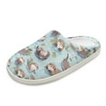 thumbnail image 5 of Wismoutput Cartoon Sloth Cotton Slippers for Ladies Girls Daily Household Bedroom Slippers Excellent Foot Support Anti-Slip Comfortable Cotton Slippers, 5 of 7