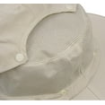 thumbnail image 6 of Kukuzhu Wide Brim Outdoor Fishing Hat Waterproof Bonnie Hats Cooling Safari Hunting Hat with Strap Mesh Bush Jungle Sun Cap, 6 of 8