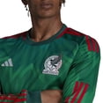 thumbnail image 4 of Jersey Adidas Local Selección Nacional México Qatar 2022 Manga Larga verde M, 4 of 5