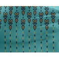 thumbnail image 4 of oneOone Tissu Georgette Viscose Rayé & Paisley Ikat Imprimé au Mètre 42 Pouces de Large, 4 of 4
