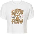 thumbnail image 3 of Marvel Guardians of the Galaxy - Grow With The Flow - Juniors Cropped Graphic T-Shirt, 3 of 5