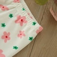 thumbnail image 7 of Baby Outfits Winter Long Sleeve Floral Prints Tops Pants Set Toddler Girl Clothes Pink, 7 of 7