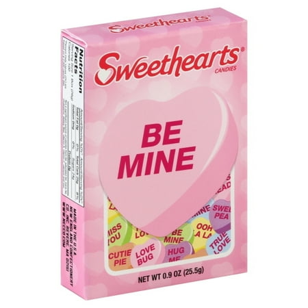 New England Confectionery Sweethearts Candies, 0.9 oz - Walmart.com