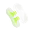 thumbnail image 2 of Advancent 1 par de tapones para los oídos de silicona suave para nadar, aislamiento acústico, protección para los oídos, tapones para los Deportes acuáticos verde 2.2 cm, 2 of 3