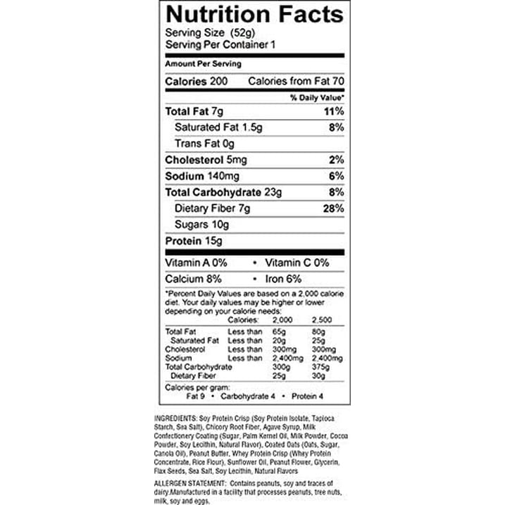Ready Protein Bar, Chocolate Peanut Butter & Dark Chocolate Sea Salt (20 Count)