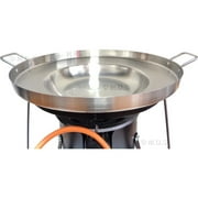 Comal Concave Stainless Steel 22" Set w/Propane Burner & Heavy Duty Stand M. D. S. Cuisine Cookwares