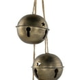 thumbnail image 5 of Northlight Jingle Bells with Plaid Bow Hanging Christmas Decoration - 20" - Gold, 5 of 5