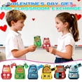 thumbnail image 4 of Paquete de 30 tarjetas de San Valentín AuroTops con llaveros de videojuegos, 4 of 8