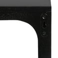 thumbnail image 6 of Kate and Laurel Dahl Modern Wood Floating Side Table, 18 x 10 x 10, Black, Contemporary Wooden Floating Nightstand for Use as Living Room End Table or Over-the-Toilet Storage Shelf, 6 of 9