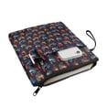 thumbnail image 3 of HELLHERO Chick Pattern Design Book Sleeve Protector with Zipper Polyester Fabric Book Cover Sleeve Pouch with Waterproof for Hardcover Notebook Bible Tote, 3 of 8