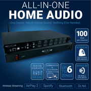 Juke+ | 6 Zone Amplifier | Multi-Room Audio System l App Control & Music Streaming