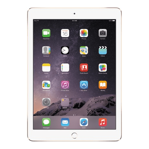 Pre-Owned Apple iPad Air 2 9.7" Tablet 16GB WiFi Only MH0W2LL/A A1566 - Gold (Scratch and Dent Used)