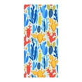 thumbnail image 1 of TIELUTT Microfiber Beach Towel Light Beach Pattern Bath Towel Sand Proof Beach Blanket Travel Multipurpose Towel Set Large Bath Sheet Towel Kids Towel Set Hand Towels Self Cleaning Towel, 1 of 3