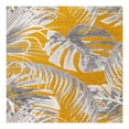 thumbnail image 3 of Unique Loom Blossom Collection Area Rug - Montego (7' 10" Square Yellow/Ivory), 3 of 7