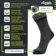 thumbnail image 2 of Calcetines térmicos de senderismo Alvada de lana merino para hombre, 3 pares, 2 of 5