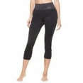 thumbnail image 4 of Rhonda Shear Ahh Seamless Foldover Capri Leggings, 4 of 5