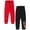 Black / red, variant on Miraculous Ladybug Little Girls Fleece 2 Pack Leggings Little Kid to Big