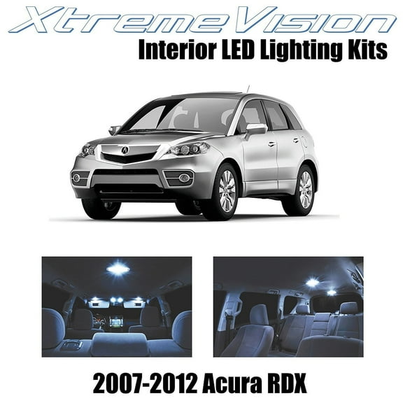 XtremeVision LED for Acura RDX 2007-2012 6 Pieces Cool White Premium Interior LED Kit Package   Installation Tool