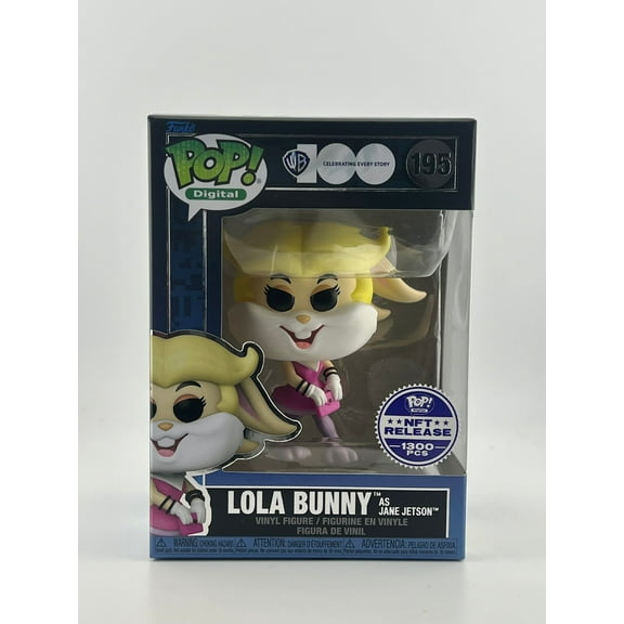 Funko Pop! LOLA BUNNY AS JANE JETSON 195 NFT LE1300