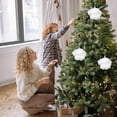 thumbnail image 1 of Ganfancp Árbol de Navidad Colgante Bola de Navidad Colgante Bola de Espuma de Petaly Blanco Adorno Bola Showwindow Rebajas Hoy Liquidación 1*Colgante Bola de Navidad, 1 of 6