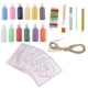 thumbnail image 2 of 12 Animals and Numbers Art Creation Children Toys 12 Colors Sand Painting Set Soledad Juego de juguete de pintura de arena diy, 2 of 9