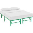 thumbnail image 3 of Modway Horizon Remplace le Sommier - Cadre de Lit en Métal Pliable, Double, Vert, 3 of 5