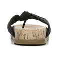 thumbnail image 3 of LifeStride Womens Happy Slip-On Cork Thong Sandals, 3 of 3