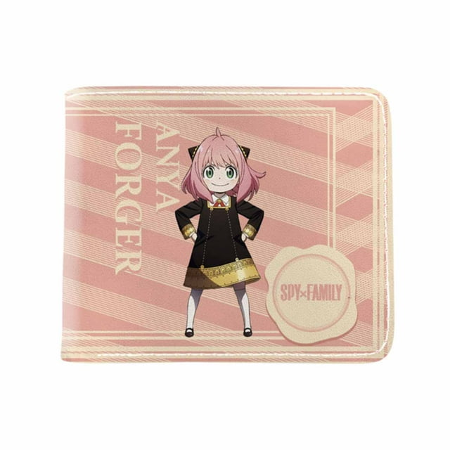 Personajes de anime de Wallet Spys Family Anyas Forgers, delgado, plegable