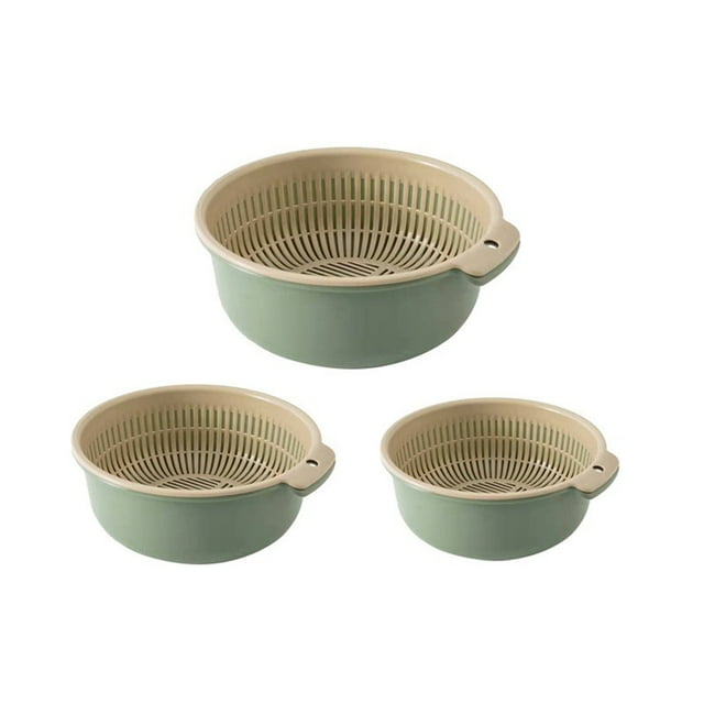 Birdeem Three-Piece Water Basket Three-Piece Fruit and Vegetable Water Basket