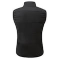 thumbnail image 3 of Wosawe Veste de Cyclisme Coupe-Vent en Polyester pour Hommes - Doublée en Molleton Thermique, Résistante à l'Eau, Idéale pour la Randonnée, le Camping et les Sports de Plein Air - Noir, US 3TG, 3 of 7