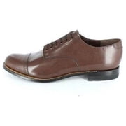 Stacy Adams Mens Madison Cap Toe Oxford,Brown,11 D