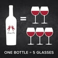 thumbnail image 4 of Menage a Trois Lavish Merlot California Red Wine, 750 ml Glass Bottle, 13.8% ABV, 4 of 7