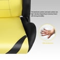 thumbnail image 2 of Ergonomic Gaming Chairs for Adults with High-Density Memory Foam | Swivel Comfortable Office Chair, Big and Tall Video Game Chair, High Back Computer Chair for Home, Office, Yellow Black, 2 of 7