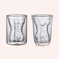 thumbnail image 4 of Verre à Bière Double Couche en Forme de Corps Grande Capacité pour Fête, 4 of 7