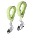 thumbnail image 3 of 1 Set Of Fork And Spoon Baby Food Spoon Kids Cutlery Set For Lunch Box Baby Spoon Fork And Spoon Set Baby Utensils Stainless Steel Toddler Utensils, 3 of 6